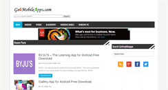 Desktop Screenshot of go4mobileapps.com