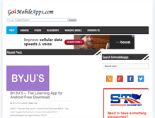 Tablet Screenshot of go4mobileapps.com